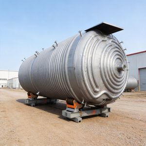 GOST External Coil Heating Storage Tank ASME Chemical Petroleum Vertical Storage Tank