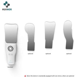 Stainless Steel Orthodontic Anti Fog Glass Photo Photography Dental Mirror with Light