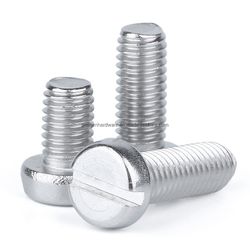 Stainless Steel DIN84 Slotted Cheese Head Screws