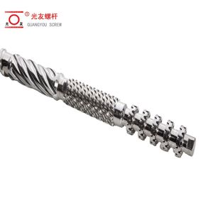 High Efficiency Nitrided Extruder Screw and Barrel for Twin Screw Extruder Screw Barrel Parts