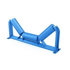 35 Degree Troughing Idler Frame with Steel Rollers for Conveyor
