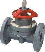 PVC Diaphragm Valve, Flanged, Plastic Diaphragm Valve (G41F-6S)