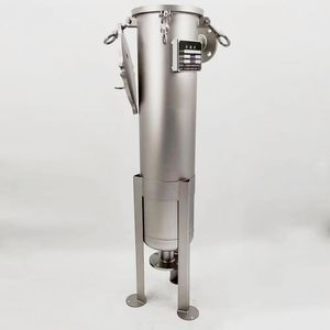 Food Beverage Plant Stainless Steel 304 316L Filter Housing with PP Filter Bag