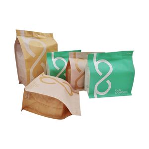 Custom Die Cut Kraft Paper Bag for Unique Shaped Bakery Products