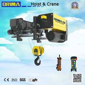 3.2t 12m Single Beam Electric Wire Rope Cable Hoist for Workshop Cranes