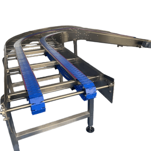 Food Standard Modular Belt Conveyor Toast Tray Conveyor