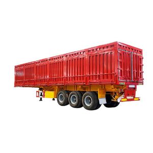 2 Axle 3 Axle 4 Axle Box Semi Trailer Cargo Transport Logistics Truck Factory Price