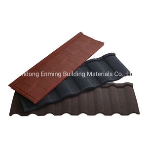 Galvalume Steel Roofing Sheet Roof Tile Stone Coated Metal Roof Tiles for Export