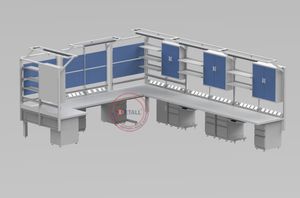 ESD Workbench Conveyor Assembly Line for Efficient Production