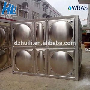 304 316 1000 Liter Welding Stainless Steel Water Tank Price Modular Insulated Square Hot Cold Stainless Steel Tank