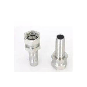 26711 Jic Female Hydraulic Pipe Fittings Double Hex Reusable Fittings