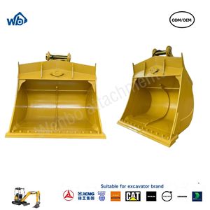 Customizable Construction Equipment Spare Parts Excavator Heavy Duty Rock Bucket for Sale