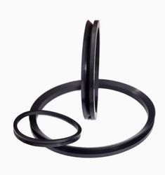 V Type Face Seal NBR FKM Rubber Hydraulic Cylinder Seal V-Ring Vs Seals