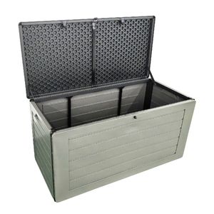 Decorative Outdoor All-Weather Garden Storage Deck Box for BBQ Grills