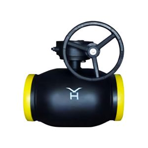 Manual Flange Full Weld Ball Valve for Oil Gas with Gear Handle