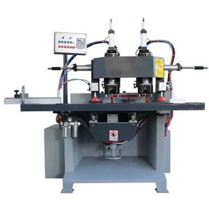 Automatic Woodworking Door Lock Hole Mortising Machine 2 Heads Door Lock Hole Drilling Machine