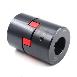 L Al Ss Type Jaw Shaft Coupling Plum Blossom Servo Motor Cj70 75 90 95 100 110 Connector