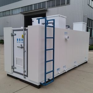 Integrated Treatment Unit Machine for Black and Smelly Water Body Residential Quarters and Hotels Sewage and Industrial Wastewater Treatment