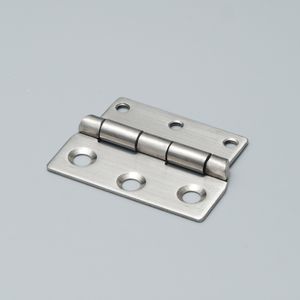 Custom Metal Short Strap Hinge Stainless Steel Butt Hinge for Electric Box Cabinet