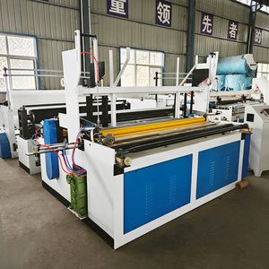 Advanced Toilet Paper Rewinding and Cutting Machine for Paper Plants with CE ISO Patent