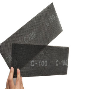 Black Silicon Carbide Sanding Screen Sheet for Drywall