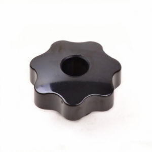 Heating Proof Bakelite Plastic Star Knob with Through Hole for CNC