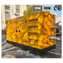 Large Flow Silent Vacuum Assisted Diesel Water Pump, Agricultural Irrigation Pump, High-Pressure Centrifugal Pump