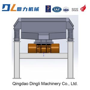 Two-Stage Vibrating Crush-Screen for Reclaimed Sand