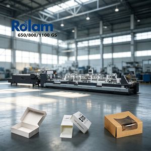 Paper Cardboard Cake Boxes Folder Gluer (GK-1100GS) Folding Gluing Machine