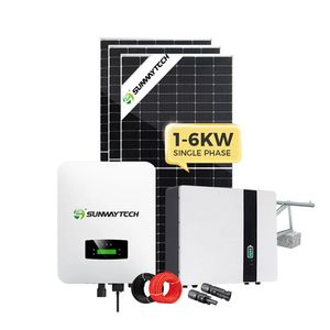 Sunway 1kw 3kw 5kw 6kw Hybrid Solar System Home Solar Power Storage System