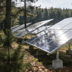 Heavy-Duty Aluminum Ground Mounting System for Solar Energy Projects