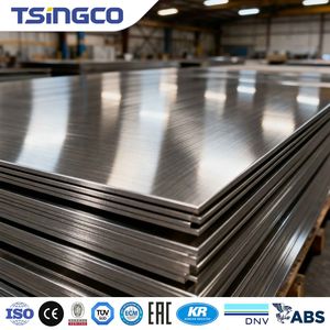 Mirror/No. 8/Ba Finish 316L Stainless Steel Plate for Decorative & Marine Use