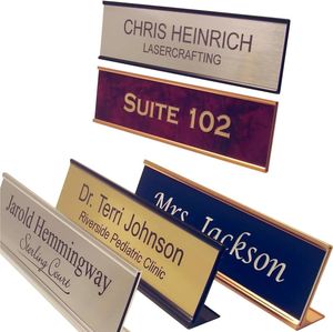 Customized Design Aluminum Nameplate Wholesale