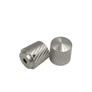 CNC Machining Aluminium Knob for Coffee Grinder Surface Treatment Anodizing