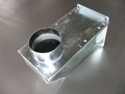 Galvanized Steel Housing Fabrication with High Quality