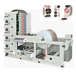 Rtry-580e Wide Roll 5 Colors Paper Cup Flexographic Printing Machine