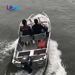 Ilife Aluminum Fishing Boat Aluminium Bowrider Rescue Alu Boat for Sale