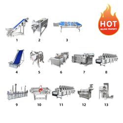Baked Potato Chips Production Line Crisping Line for Potato Chips with Weighing and Bagging Machine