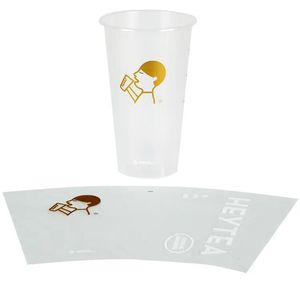 Custom Iml in Mold Label Sticker in Mould Labeling for PP Cup
