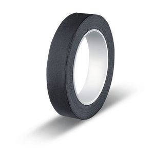 High Heat Resistant Acrylic Adhesive Black Cloth Tape Fiber Base