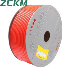 Red Multifunctional PU Tube Air Hose High Pressure Pneumatic System Rapid Pneumatic Connector Pneumatic Component Hose Pipe Trailer/Truck Air Hose Connector