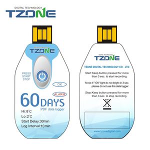 Hot Sales Single-Use USB Temperature Data Loggers