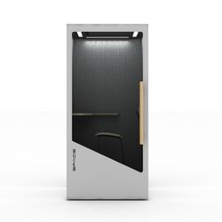 Quality Assurance Vertical Booth Private Space with Sound Proof Foam