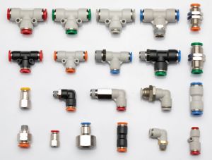 Xhnotion Pneumatic Plastic Push to Connect Male Straight Air Hose Fittings