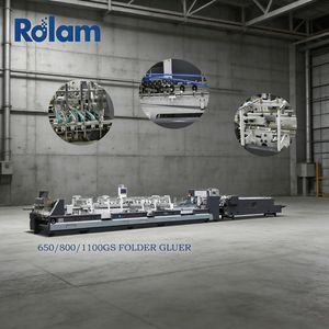 Fully Automatic Paper Box Forming Folding Gluing Machine (GK-800GS) Folder Gluer
