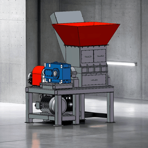 Customized Powerful Crushing Heavy Duty Efficient Single Shaft Crusher