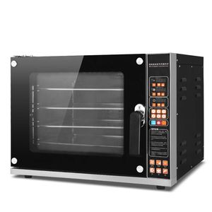 Black Smart Electric Convection Oven