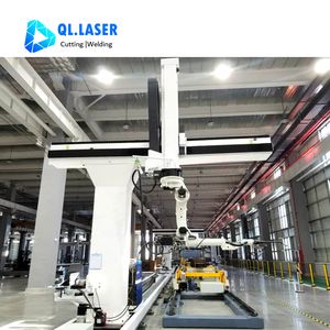 Automatic H-Beam Welding Robot with Vision System ISO Certified