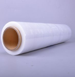 Free Sample Clear Plastic LLDPE Pallet Stretch Film Packing Roll Wrapping Film