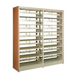 Metal Open Book Storage Racks